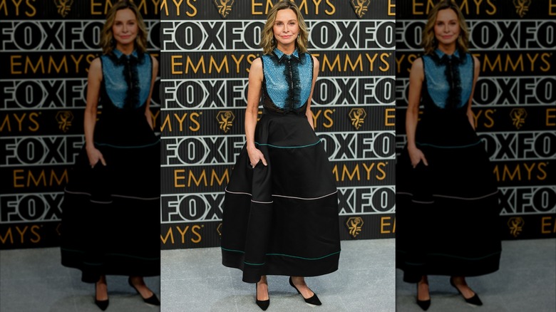 Calista Flockhart at the 75th annual Primetime Emmy Awards in Los Angeles in January 2024