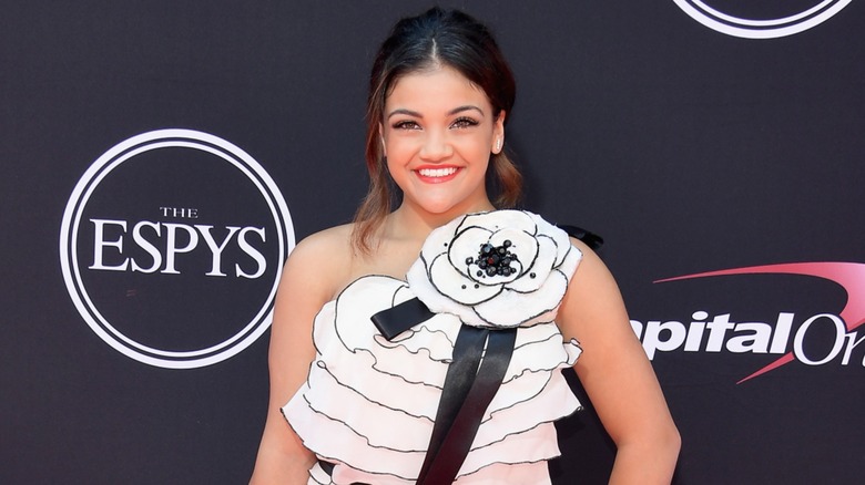 Laurie Hernandez at the 2017 ESPY Awards.