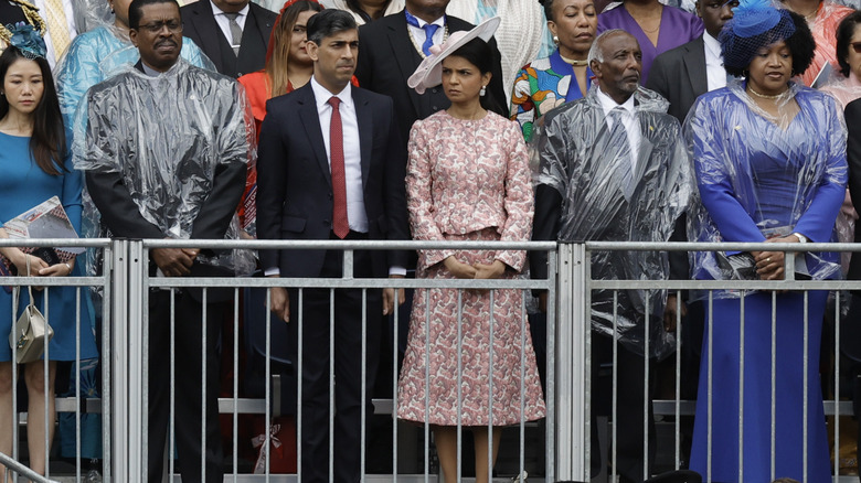 rishi sunak, Akshata Murty at trooping the colour 2024