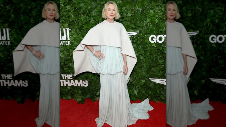 Naomi Watts wearing a mint dress at the 2025 Gotham Awards