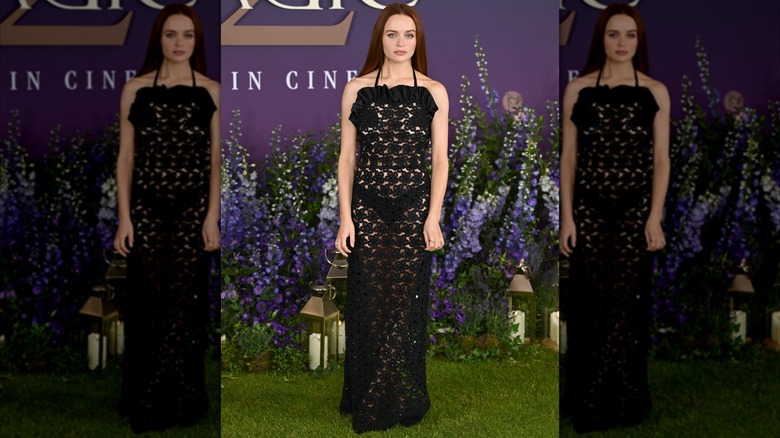 Joey King in a sheer two-piece at the Practical Magic 2 premiere