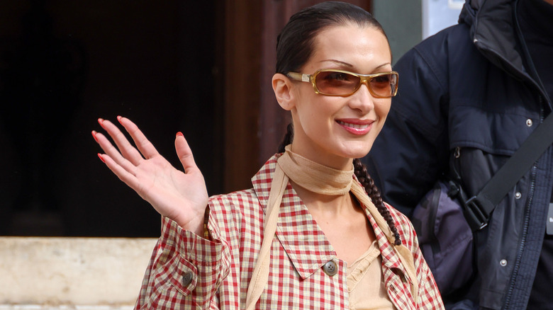 Bella Hadid Makes a Case for Wearing Multiple Belts at Once