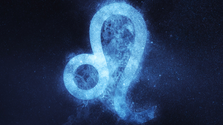 Blue Leo symbol