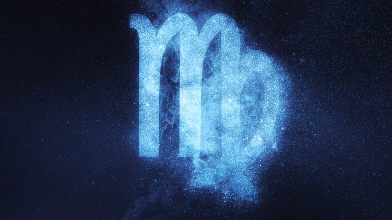 Blue Virgo symbol
