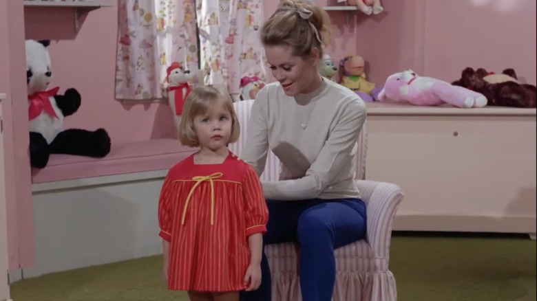 Elizabeth Montgomery and Erin Murphy in an image from 