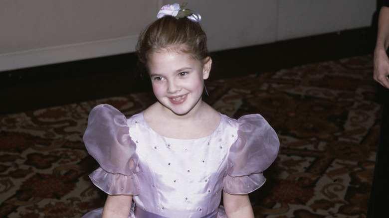 Drew Barrymore in the 1980s