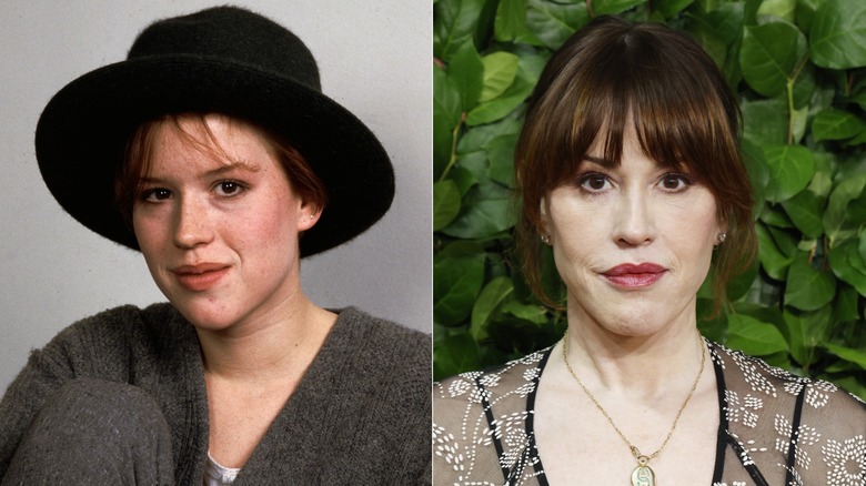 Molly Ringwald in 1985 and 2025
