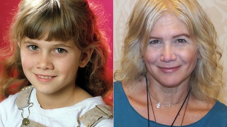 Tracey Gold in the '80s and 2022