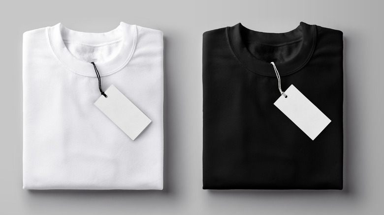 two t shirts