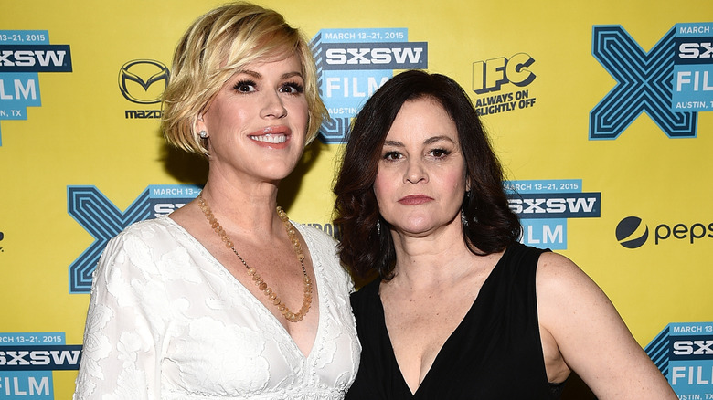 Molly Ringwald and Ally Sheedy in 2015.