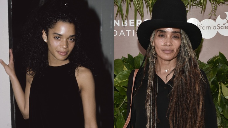 Lisa Bonet in 1986 and 2022.