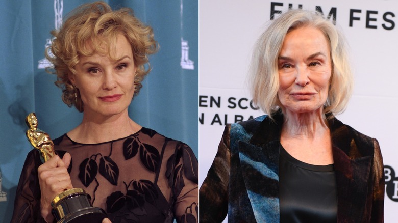 Jessica Lange in 1995 and 2025