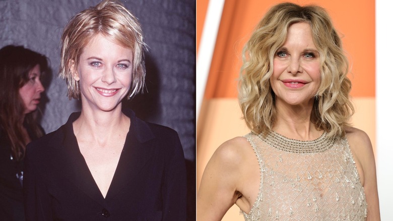 Meg Ryan in 1997 and 2025