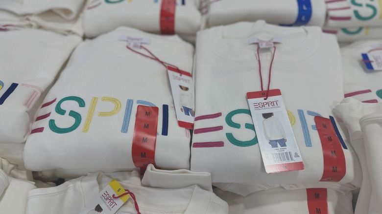 Esprit sweatshirts available to buy at Costco