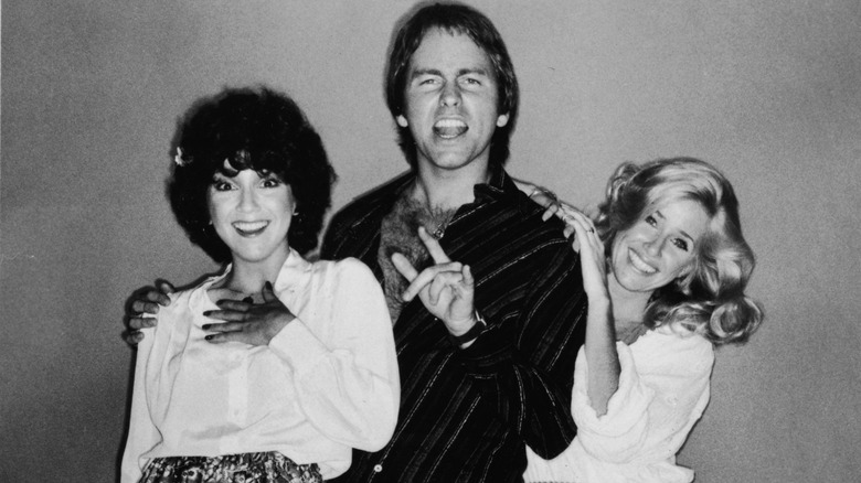 Joyce DeWitt with her co-stars in a promo photo for 