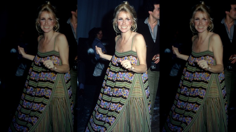 Suzanne Somers at Studio 54 in New York City in December 1978
