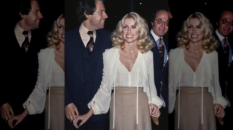 Alan Hamel and Suzanne Somers at the 15th annual National Association of Television Program Executives Convention (NATPE) in Los Angeles in March 1978