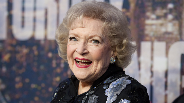 Betty White attends the SNL 40th Anniversary Celebration at Rockefeller Plaza on February 15, 2015 in New York City