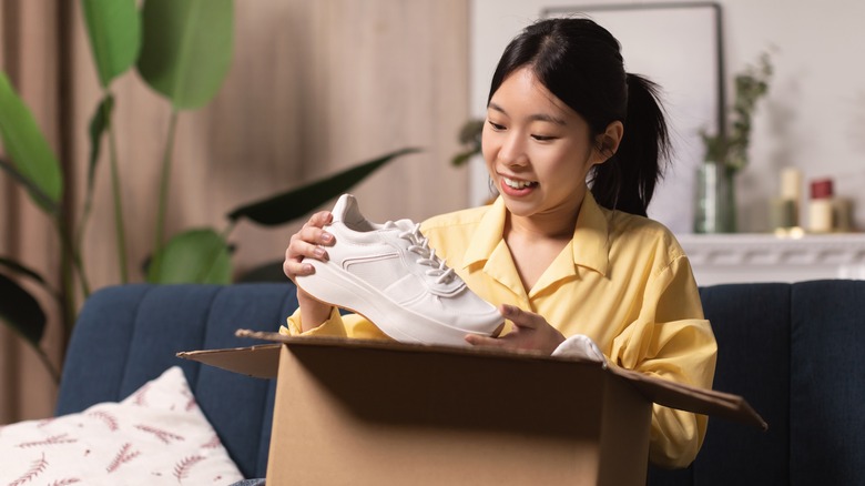 shoe box gift