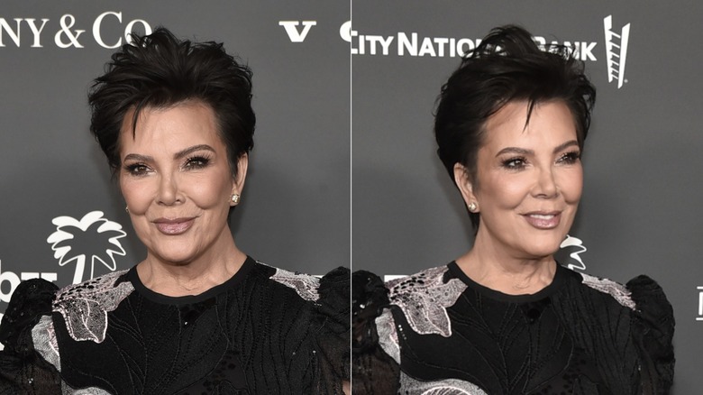 Kris Jenner with a pixie in 2022