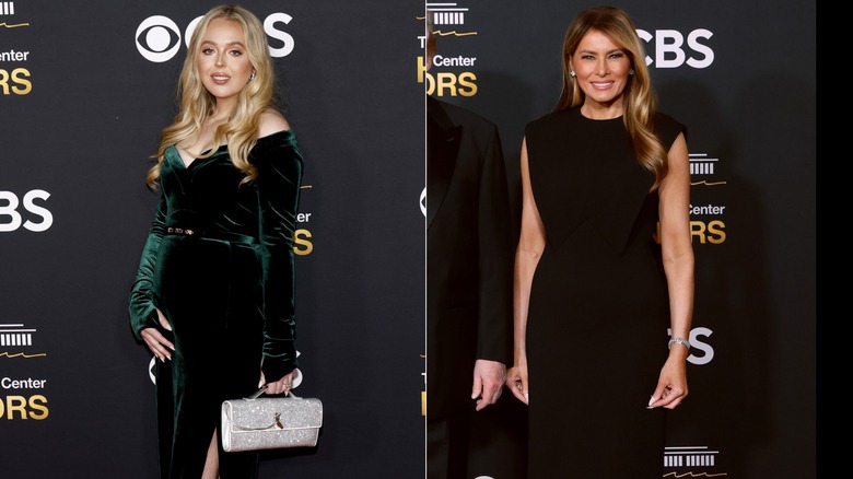 Tiffany Trump and Melania Trump at the Kennedy Center Honors 2025