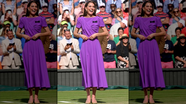 Kate Middleton at Wimbledon in 2024