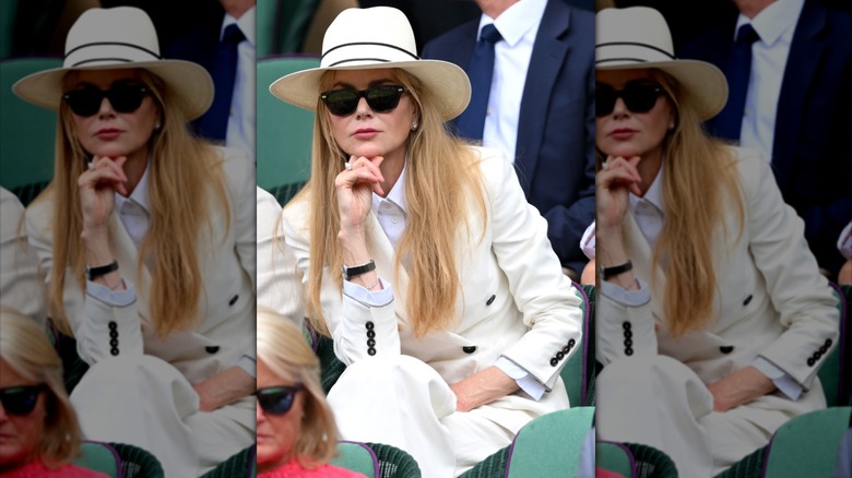 Nicole Kidman at Wimbledon in 2025