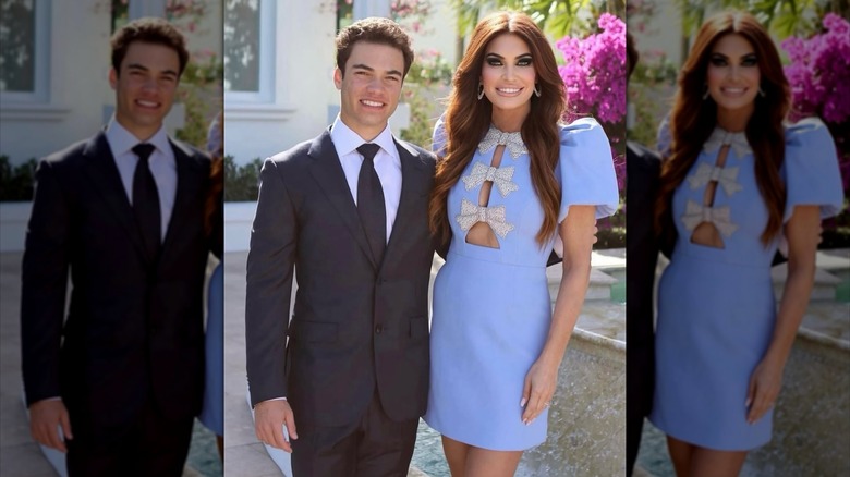 Kimberly Guilfoyle poses with son Ronan (2025)