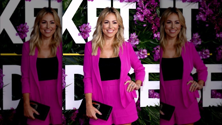 Magenta and black