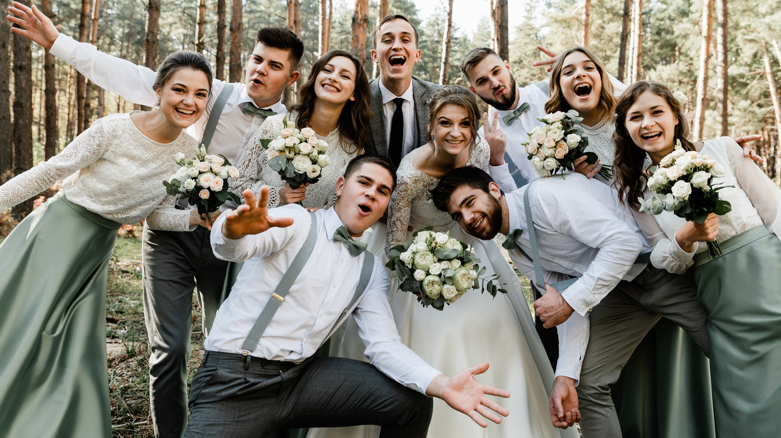 Tips For Styling A Mixed Gender Wedding Party