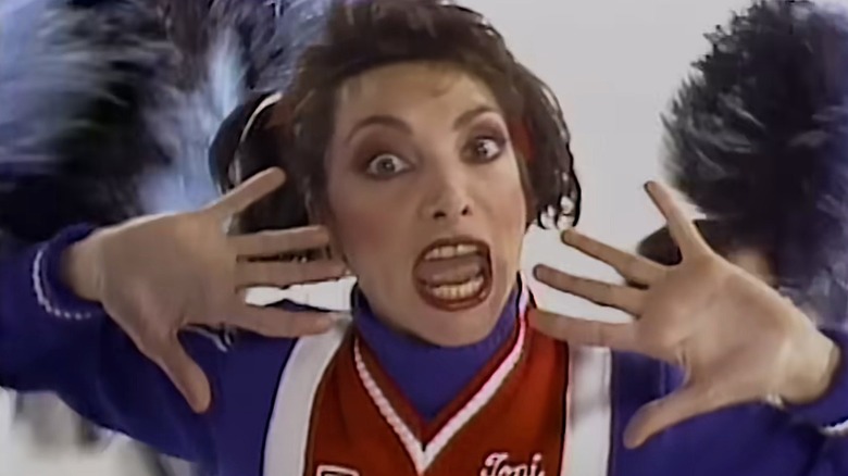 Toni Basil in the "Mickey" music video