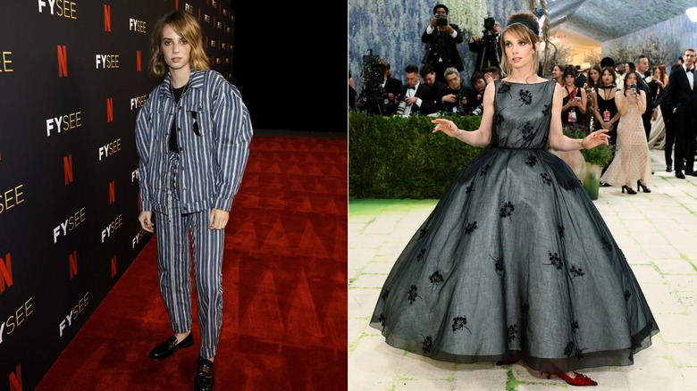 Maya Hawke in 2022 and 2026