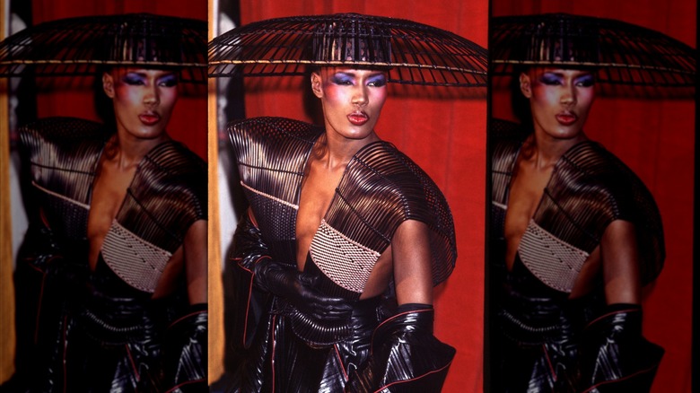 Grace Jones at the 1983 Grammy Awards