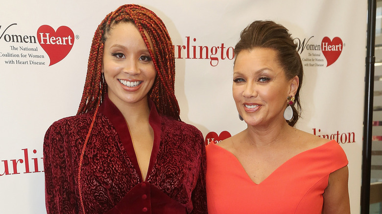 Jillian Hervey joins mom Vanessa Williams on the red carpet at the Women Heart event
