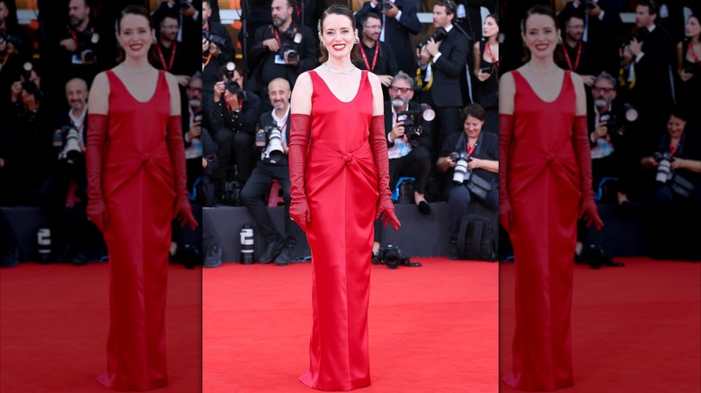 Claire Foy at the 2026 Venice Film Festival