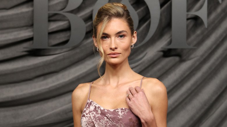 Grace Elizabeth with an updo