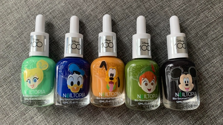 Five Nailtopia polishes