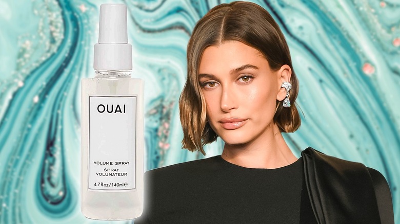 Hailey Bieber, Ouai Volume Spray