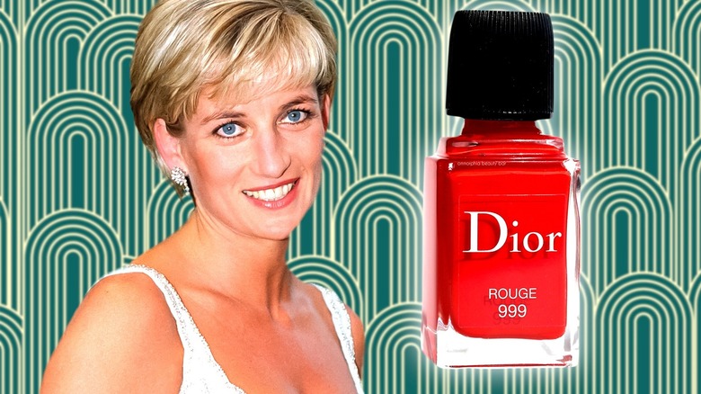 Princess Diana and Dior nail polish