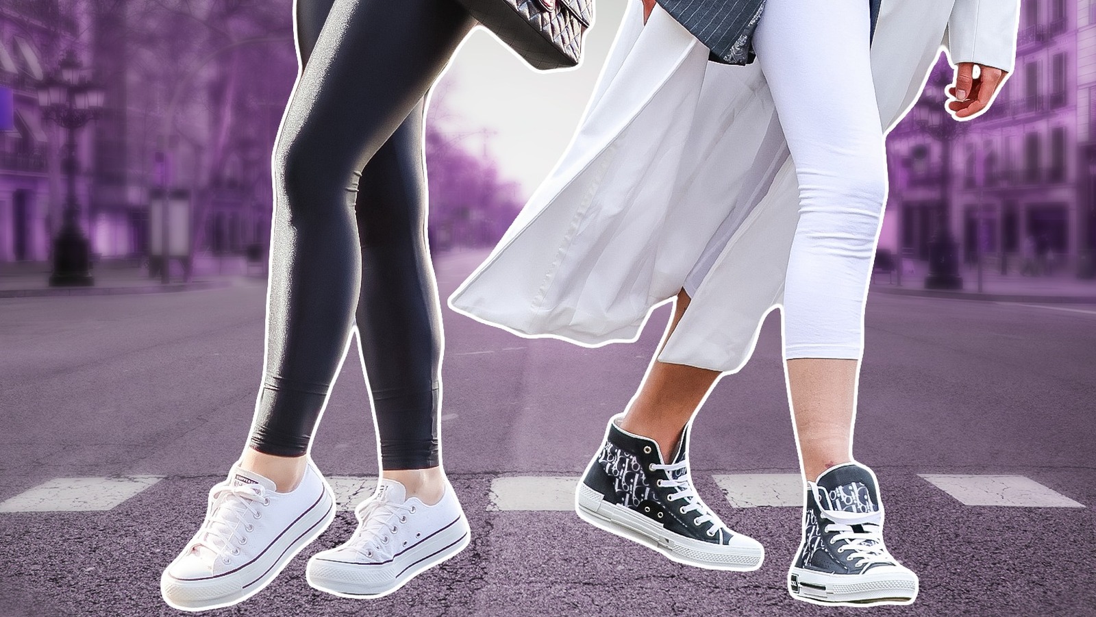Wearing Canvas Sneakers With Leggings Is Outdated - Here's What To Wear  Instead