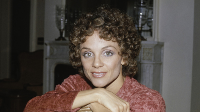 American actress Valerie Harper photographed in her hotel in New York