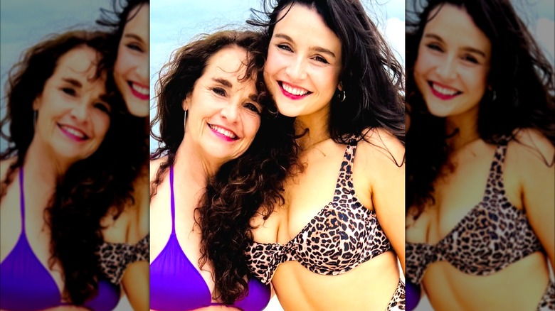Diane Franklin and her daughter, Olivia DeLaurentis.