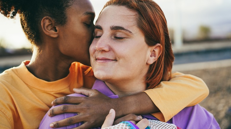 Lesbian couple