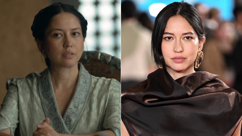 Sonoya Mizuno as Mysaria in House of the Dragon and out of character