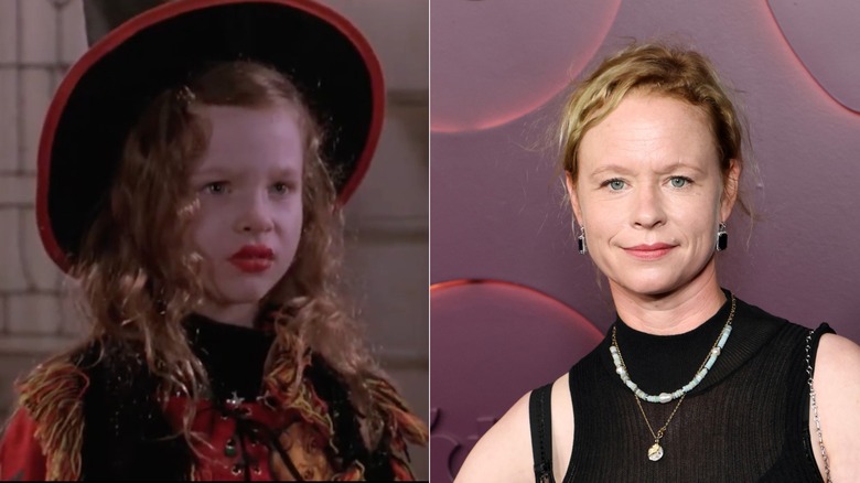 L: Thora Birch in 1993's "Hocus Pocus". R: Thora Birch in 2026