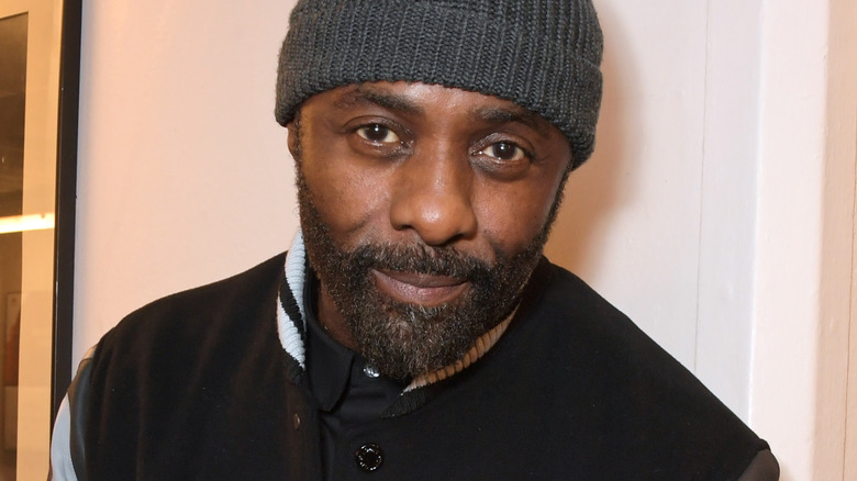 Idris elba wearing hat