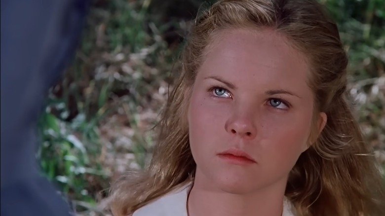 Melissa Sue Anderson as Mary on Little House on the Prairie.