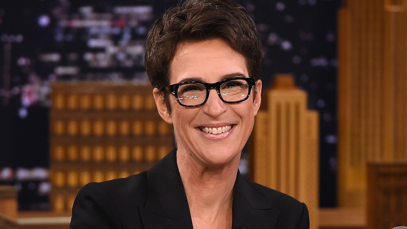 What MSNBC Anchor Rachel Maddow Looks Like Without Makeup