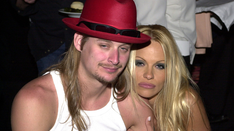 Kid Rock and Pamela Anderson in Las Vegas.