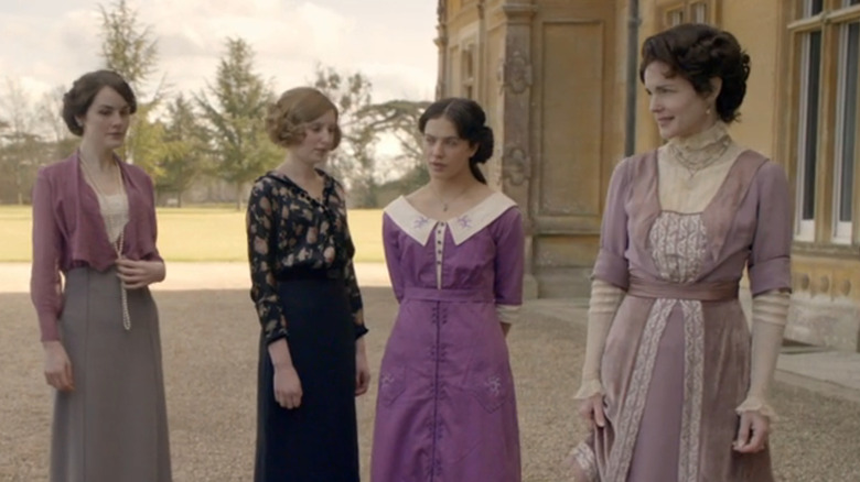 The ladies of Downton Abbey
